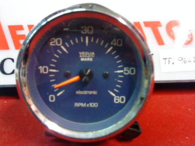 *RELOJ CUENTA REVOLUCIONES 12V DIAMETRO 85MM REF. 428358 VEGLIA